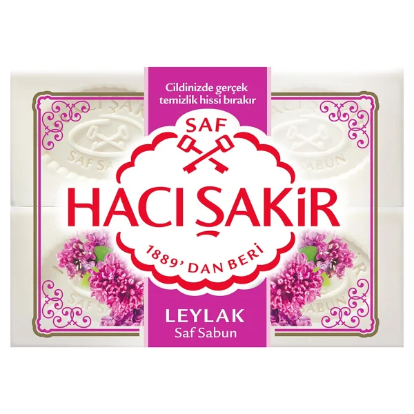 Hacı Şakir Kalıp Sabun Leylak 4 x 150 G 3 Adet - Görsel 2