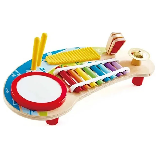 Hape Mighty Mini Band Oyuncak Müzik Seti - Görsel 8