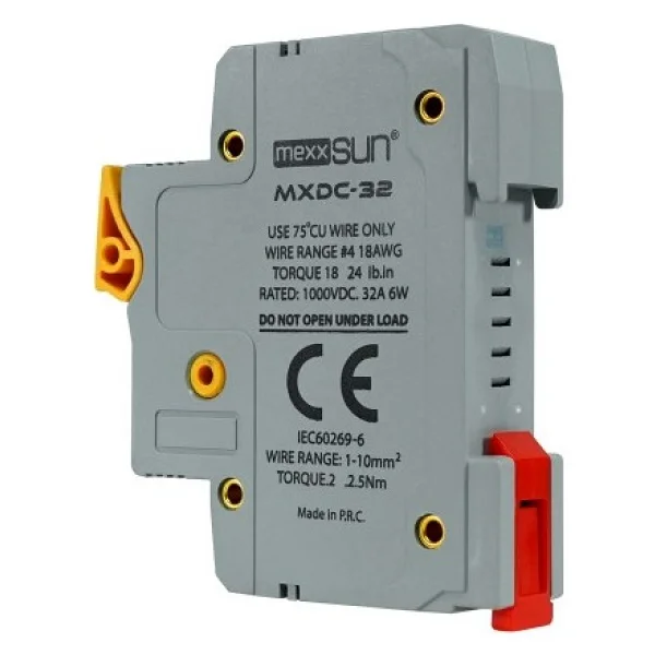 Mexxsun DC Sigorta + Sigorta Yuvası (20A 1000V) - 12 Adet - Görsel 4