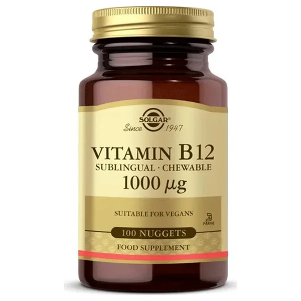 Solgar Vitamin B12 1000 mcg 100 Tablet - Görsel 5