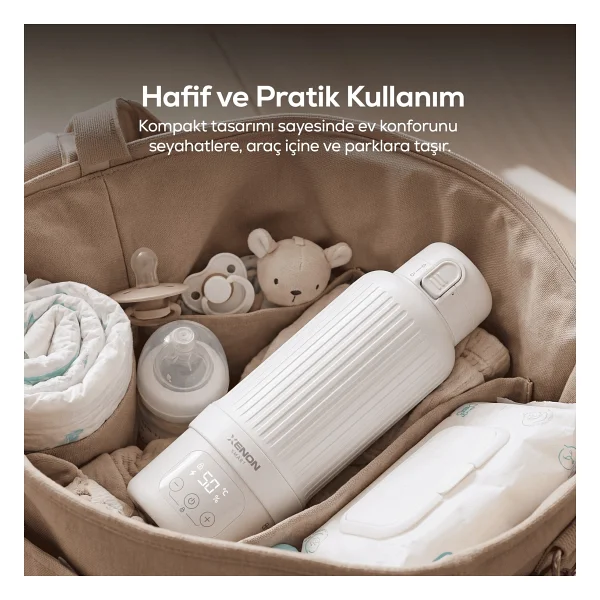 Xenon Smart Taşınabilir Mama ve Süt Isıtıcı - Görsel 10