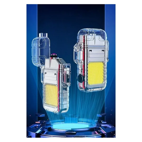 Panther PT-6888 800 Lümen Çakmaklı LED Şarjlı El Feneri - Görsel 6