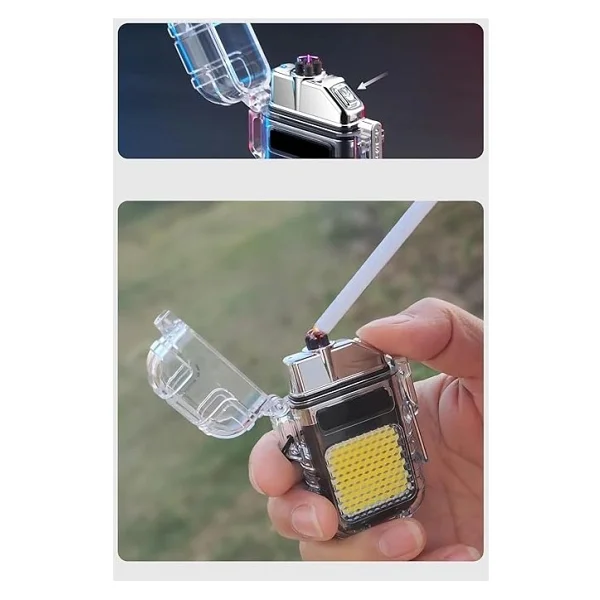 Panther PT-6888 800 Lümen Çakmaklı LED Şarjlı El Feneri - Görsel 5