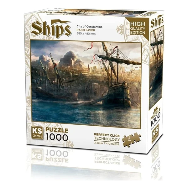 KS Games Bir Zamanlar İstanbul'da 1000 Parça Puzzle 20677 - Görsel 3