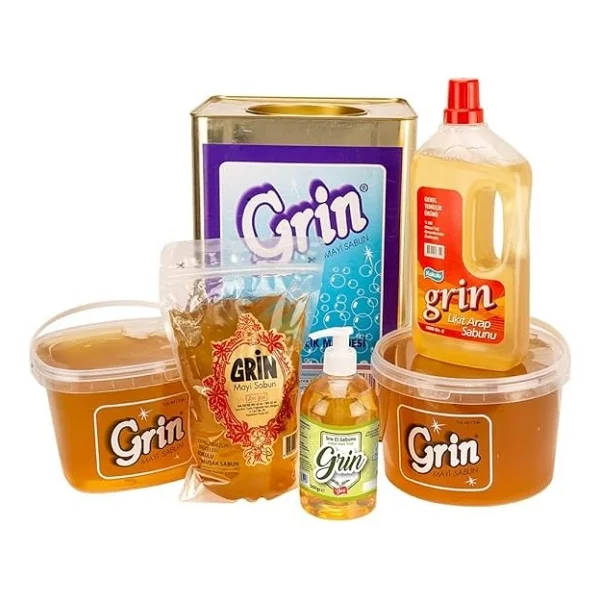 Ekolojik Arap Sabunu, 1 kg Organik Jel Sabun, Ayçiçeği Yağı Özlü Doğal Sıvı Sabun - Görsel 4