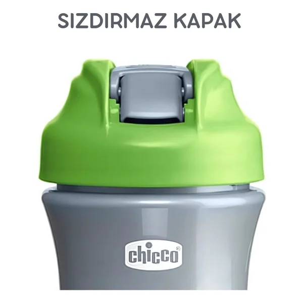 Chicco Pop-up Green Pipetli Bardak 350 ml - Görsel 3