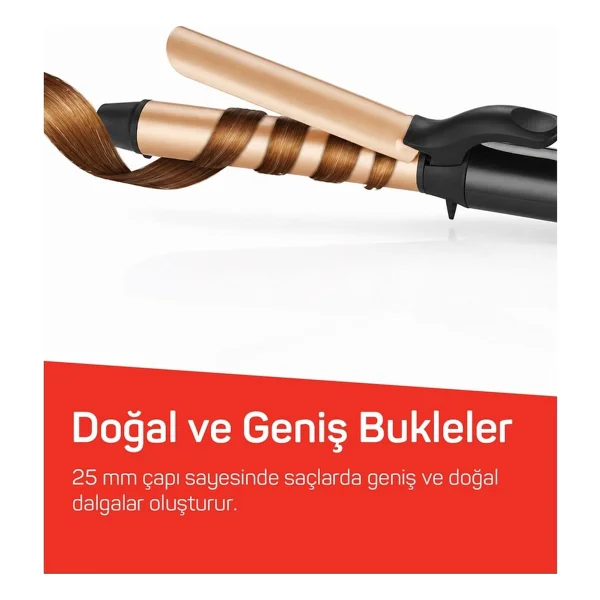 Arzum Volume Pro AR5186 25 mm Saç Maşası - Görsel 10