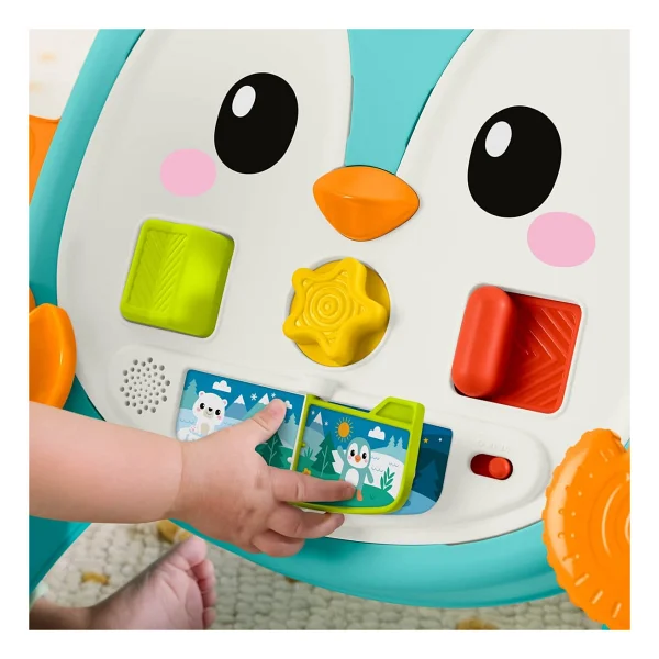 Fisher Price 2'si 1 Arada Müzikli Penguen Aktivite Yürüteç JHF74 - Görsel 5