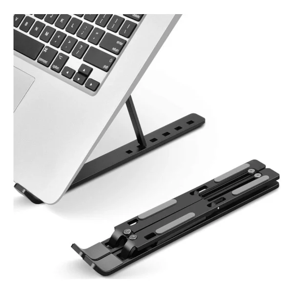 CMT 7 Kademeli Ayarlı Katlanabilir Laptop Tablet Standı Siyah - Görsel 2