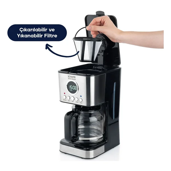 Schafer Brew Master Filtre Kahve Makinesi - Görsel 3