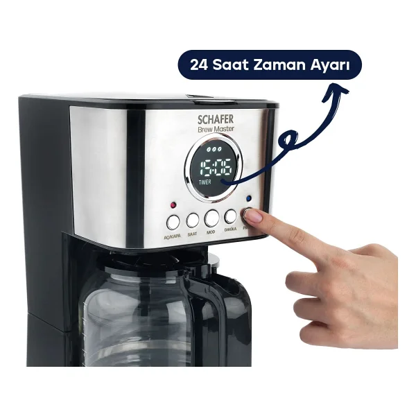 Schafer Brew Master Filtre Kahve Makinesi - Görsel 4