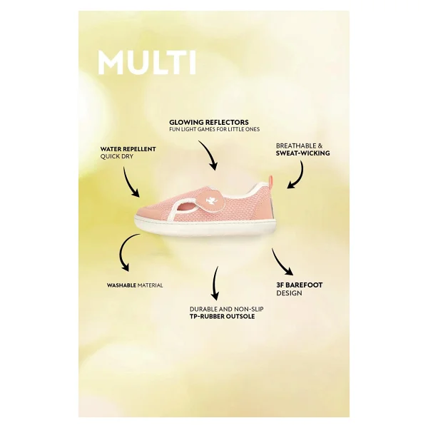 Multi Pembe Mix Barefoot Çocuk Ayakkabı - Görsel 2