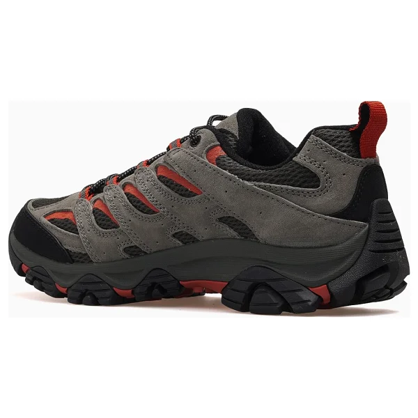 Merrell Moab 3 Gore-Tex J00005398 Koyu Gri-Kırmızı Erkek Outdoor Ayakkabı - Görsel 3