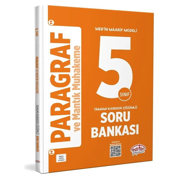 Editör Yayınları 5. Sınıf Paragraf ve Mantık Muhakeme Soru Bankası - Görsel 2