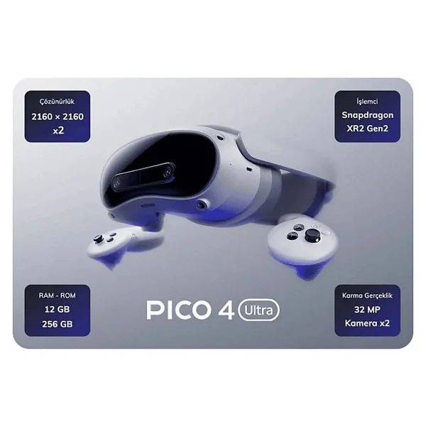Pico 4 Ultra 256 GB Sanal Gerçeklik Gözlüğü - Görsel 9