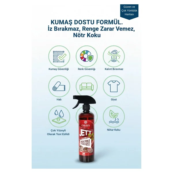 Orbis Jett Kir ve Leke Sökücü 700 ml - Görsel 6