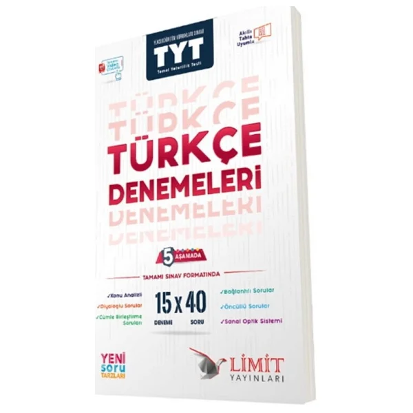 Limit Yayınları TYT 15'li Türkçe Denemeleri - Görsel 4