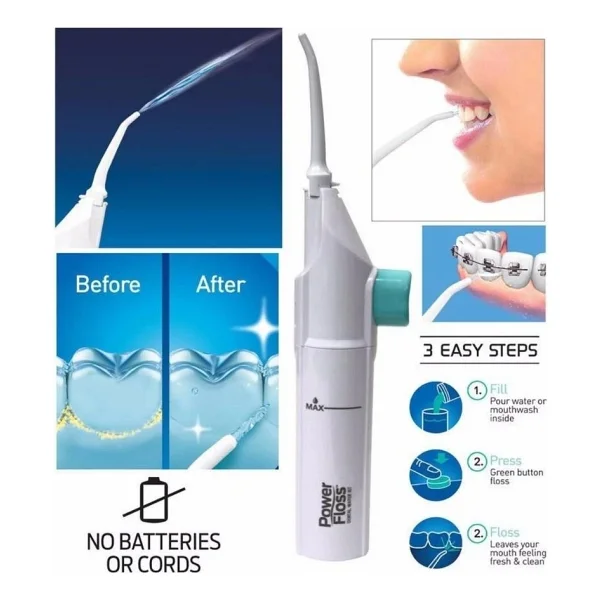 Lisinya Power Floss Mekanik Diş ve Ağız Temizleme Aleti ( Lisinya ) - Görsel 6
