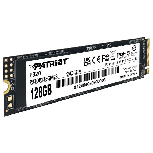 Patriot P320 P320P128GM28 PCI-Express 3.0 128 GB M.2 SSD - Görsel 3