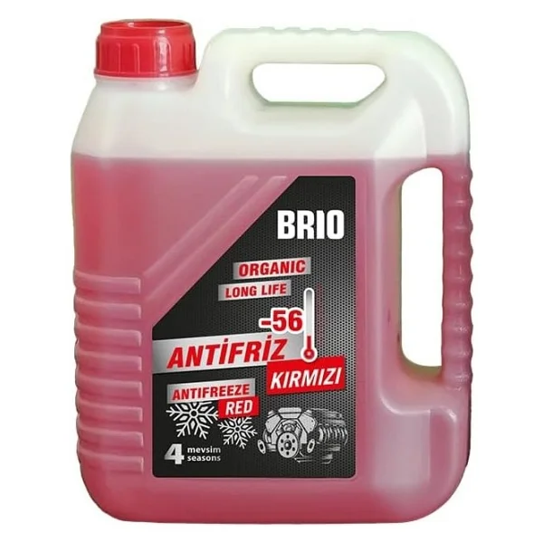 Brio 3 lt Kırmızı -56 Derece Antifriz - Görsel 5