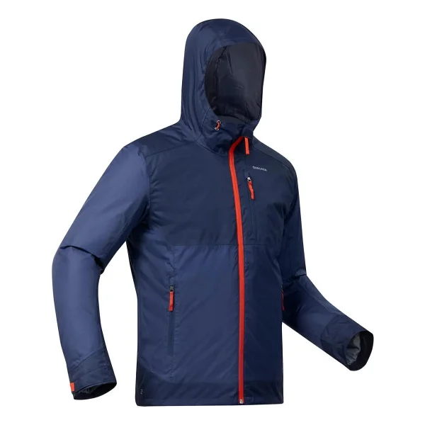 Quechua Erkek Outdoor Su Geçirmez Kar Montu/kışlık Mont - Mavi - NH500 -10 °c - Görsel 2