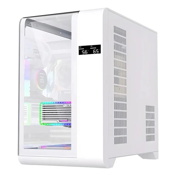 Snt VICTORY PLUS ARGB 7 Fanlı Beyaz ATX Oyuncu Kasası - Görsel 9