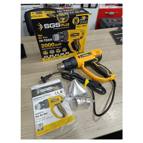 Sgs 5215 2000 W Sıcak Hava Tabancası - Görsel 3