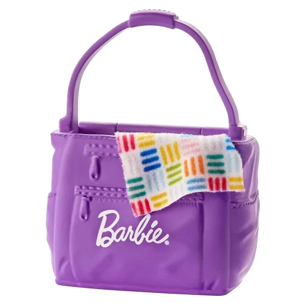 Barbie Bebek Bakıcısı Özellikli Minik Bebekler Bez Değiştirme Zamanı GHV86 - Görsel 3
