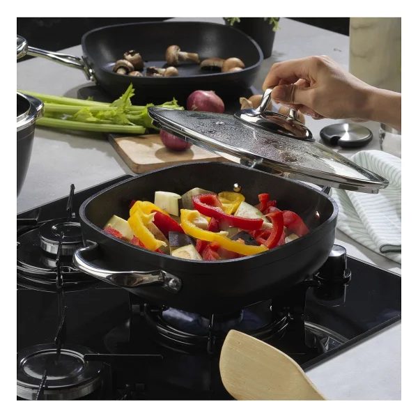 Schafer Gastronomie 26 cm Granit Pilav Tenceresi - Görsel 4