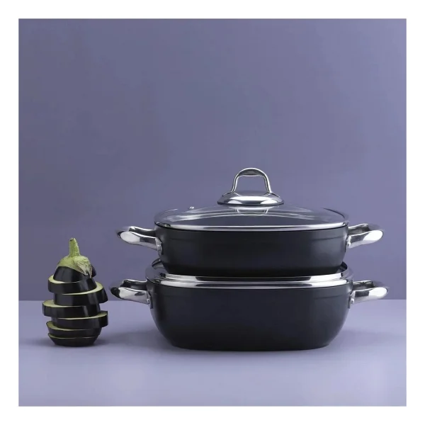 Schafer Gastronomie 26 cm Granit Pilav Tenceresi - Görsel 10
