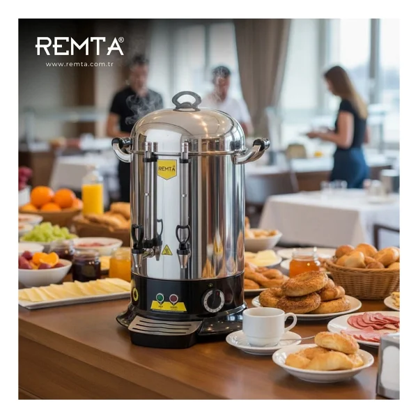 Remta Elegance ER15 250 Bardak 22 lt Çay Otomatı - Görsel 4