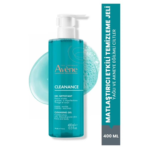 Avene Cleanance 400 ml Yüz Temizleme Jeli - Görsel 2