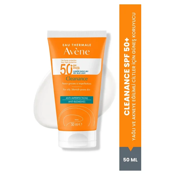 Avene Cleanance Anti-Blemish 50 ml 50 Faktör Güneş Kremi - Görsel 4