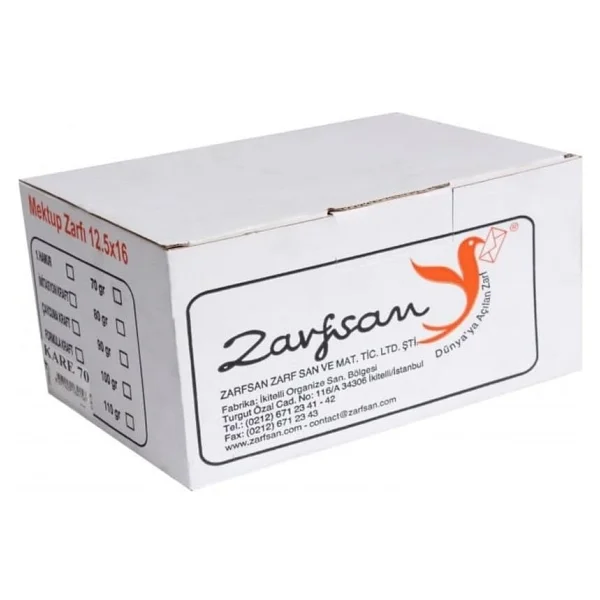 Mektup Zarfı 1.hamur 70gr 500'lü - Görsel 2