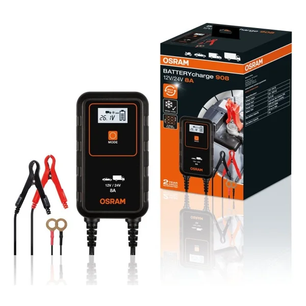 Osram OEBCS908 Batterycharge 908 Akü Şarj Cihazı - Görsel 4