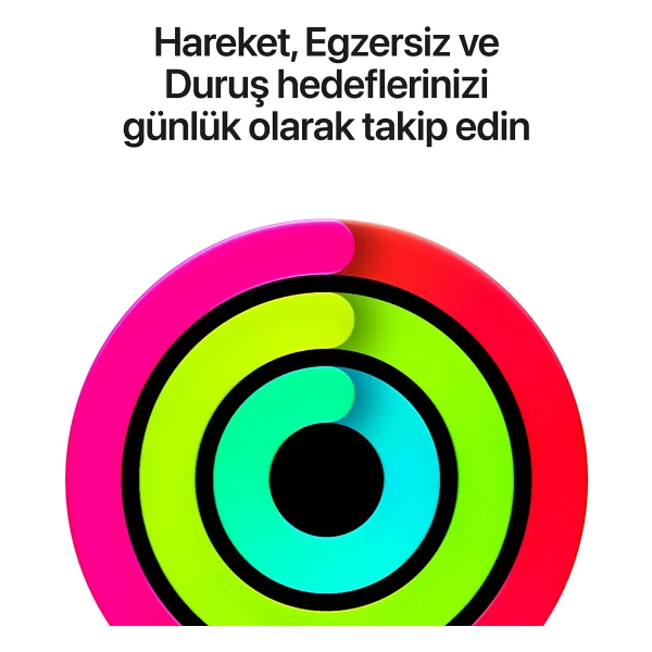 Apple Watch SE 3 GPS 44mm Yıldız Işığı Alüminyum Kasa ve Kum Beji Spor Kordon Akıllı Saat - Görsel 4