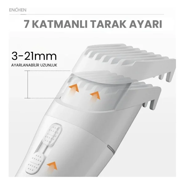 Enchen Boost Saç Kesme Makinesi - Görsel 3