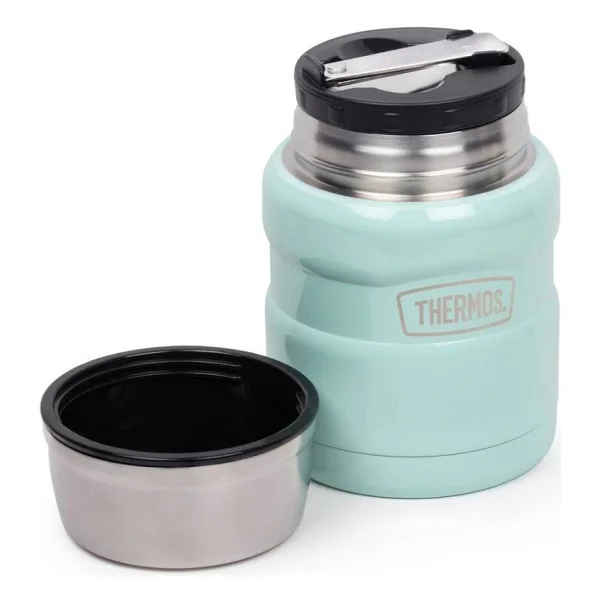 Thermos SK3000 Stainless King Açık Yeşil 470 ml Çelik Yemek Termosu - Görsel 9