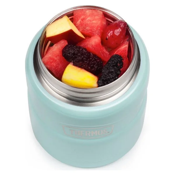 Thermos SK3000 Stainless King Açık Yeşil 470 ml Çelik Yemek Termosu - Görsel 10