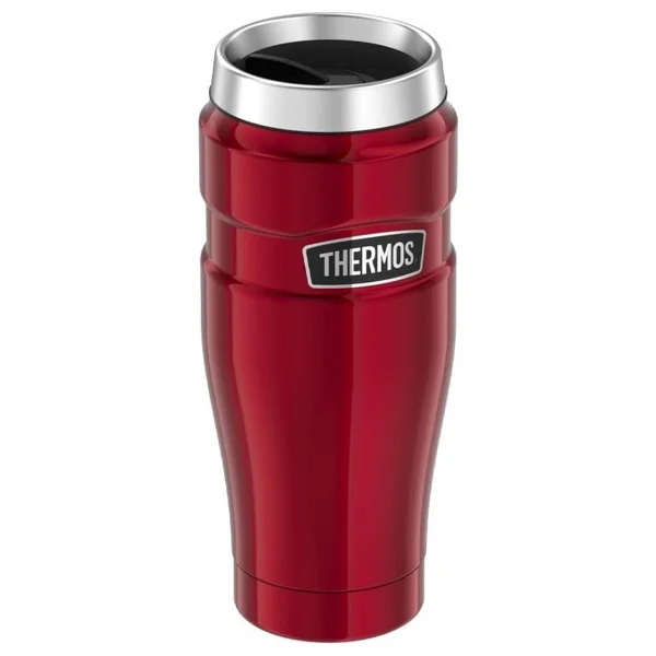 Thermos SK 1005 King Travel 470 ml Cranberry Çelik Termos - Görsel 7