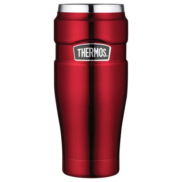 Thermos SK 1005 King Travel 470 ml Cranberry Çelik Termos - Görsel 8