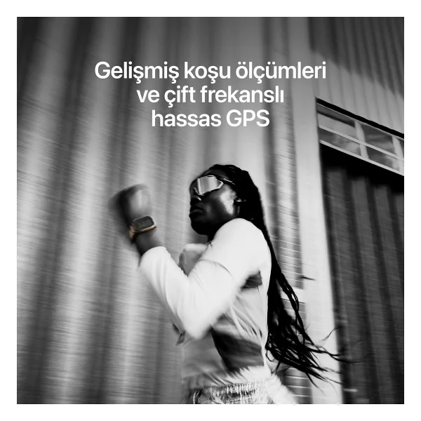 Apple Watch Ultra 4 GPS + Cellular 49mm Siyah Titanyum Kasa ve Burgonya Alpine Loop Akıllı Saat - Görsel 7