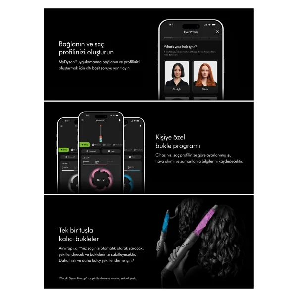 Dyson Airwrap i.d. Jasper Plum Saç Şekillendirme Seti - Görsel 8