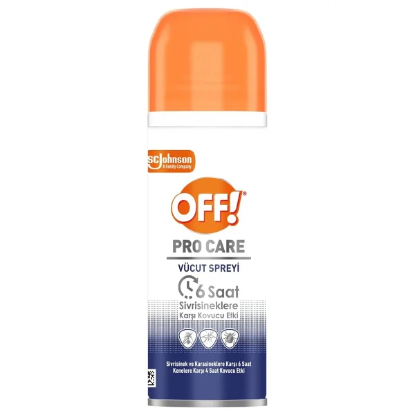 Off Pro Care Sinek Kovucu Vücut Spreyi 100 ml - Görsel 6