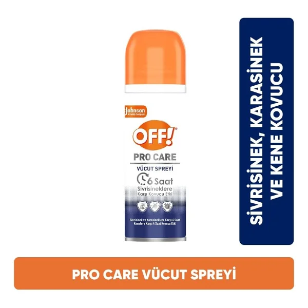 Off Pro Care Sinek Kovucu Vücut Spreyi 100 ml - Görsel 3