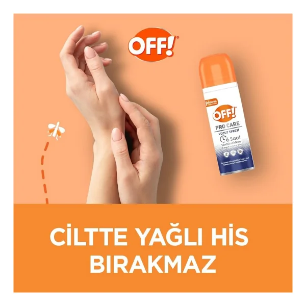 Off Pro Care Sinek Kovucu Vücut Spreyi 100 ml - Görsel 4