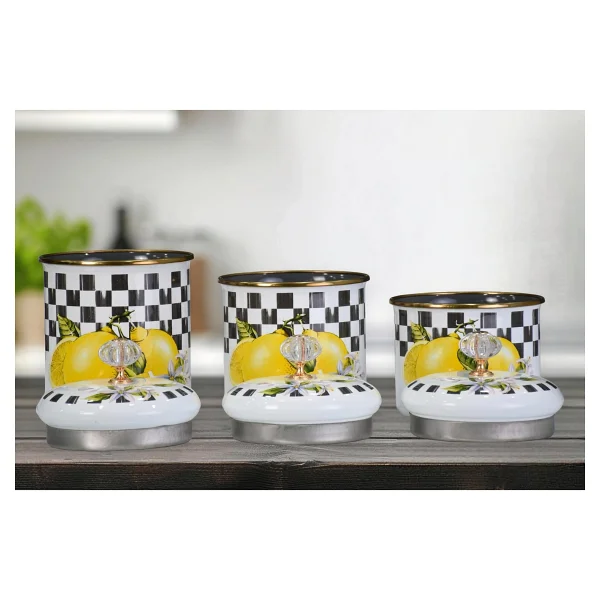 PR Home Lemon Emaye 3'lü Baharat Takımı - Görsel 2