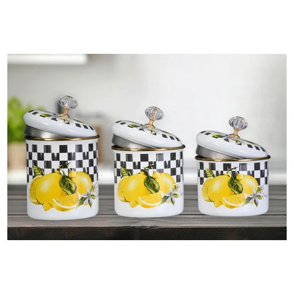 PR Home Lemon Emaye 3'lü Baharat Takımı - Görsel 3