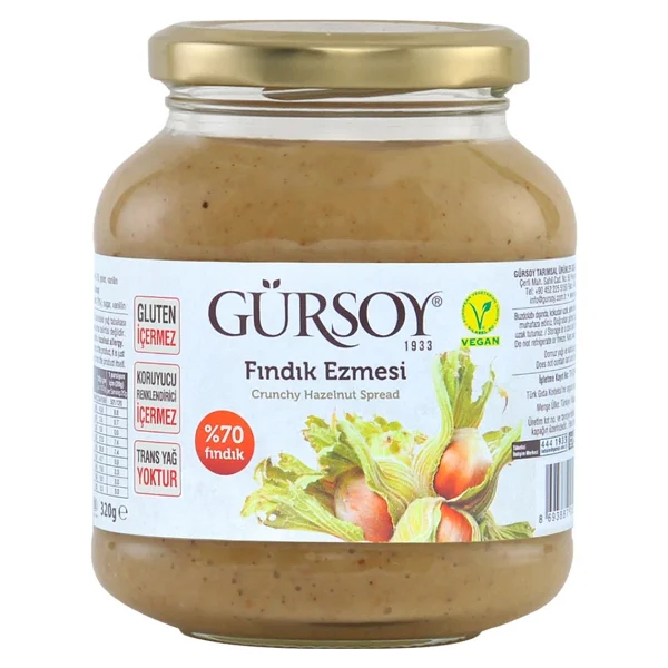 Gürsoy Fındık Ezmesi 320 gr - Görsel 4