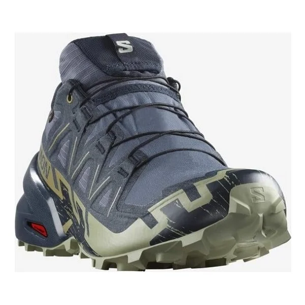 Salomon Speedcross 6 Gore-Tex L47465500 Mavi Erkek Koşu Ayakkabısı - Görsel 6